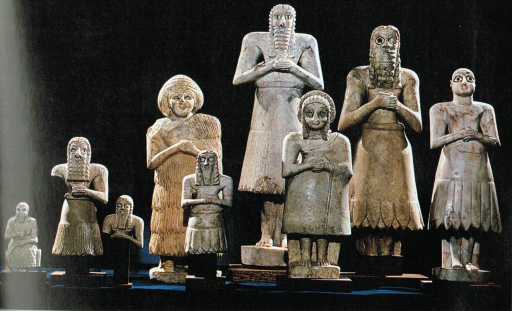 Statuete votive, Sumer, începutul mileniului III