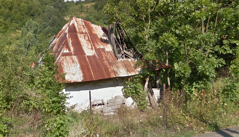 Ruina casei Aneta Anițescu, în 2012