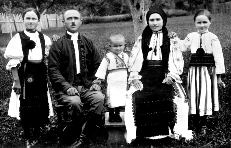Familie română, secolul al XIX-lea