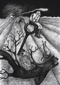 „Păstrătorul cheii” din cartea Povestea saşilor, de Ruxandra Hurezean