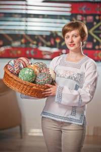 artistul plastic Ecaterina Savitsky arta Republica Moldova oua incondeiate interior 5