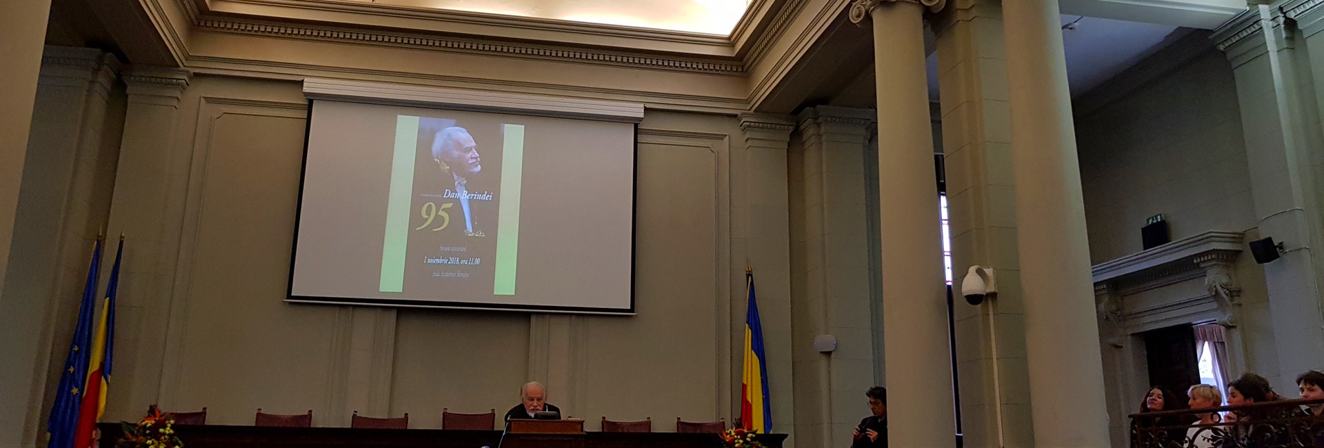 Dan Berindei mare istoric şi patriot elogiat la 95 ani la Academia Română de către Răzvan Theodorescu Eugen Simion Ioan-Aurel Pop slider